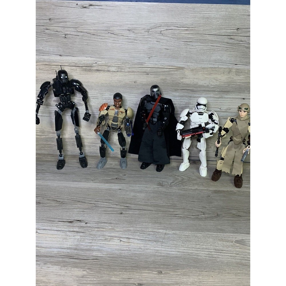 lego buildable figures star wars lot 75113,75114,75116,75117,75120